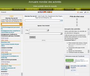 Annuaire de site web