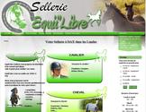 Site vitrine de la Sellerie Equii\