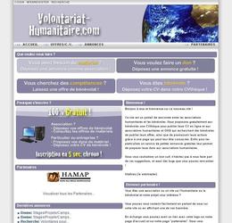 Site de mise en relation des b�n�voles avec les associations humanitaires