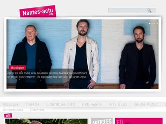 Nantes Actu est un m&eacute;dia ind&eacute;pendant fier d'&ecirc;tre local et dont l'ambition est d'aller &agrave; la rencontre des personnes qui font la culture &agrave; Nantes.