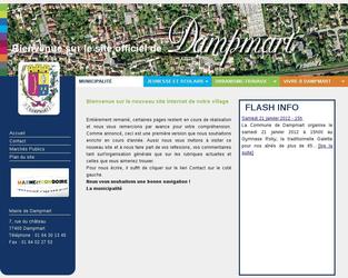 Site web de la mairie de Dampmart