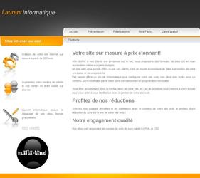 Site de prsentation d entreprise, projet encore en cours