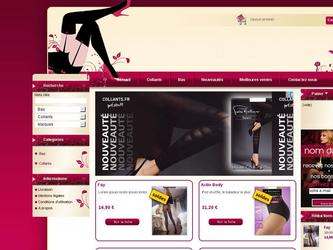 Template pour la vente de produit de mode, pour la solution prestashop, 