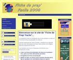 Réalisation d'un site Internet offrant un téléchargement de logiciel pour créer des fiches de préparations pour enseignant.