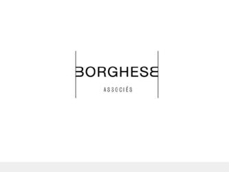 cration de l identit d un cabinet d avocats "Borghese & associ" ralis chez centdegres 