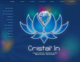 Site développé en PHP (pas de CMS) utilisant le framework javascript Jquery.
Un outil a été fourni pour pouvoir géré le calendrier présent sur ce site (http://www.cristal-in.be/calendrier).
Une page Facebook professionel (https://www.facebook.com/centre.cristalin)a été inclus dans ce projet avec une application affichant automatiquement les prochains évènements.

Le design a été fourni par une tierce personne. Le découpage de celui-ci ainsi que la création du CSS a été réalisé par mes soins.