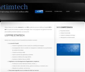 Site vitrine d Etimtech