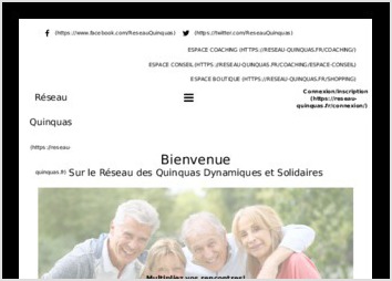 Pour concurencer Quintonic, notre client nous a confié son cahier de charges pour terminer sa commande avec de produits et services destinés aux seniors.