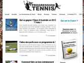 Blog ayant pour objectif d'offrir des conseils tennis pour progresser.

Ce blog propose une formation vidéo présente sur http://membres.progressiontennis.fr

Vous pouvez y trouver un forum, des fichiers pdf en téléchargement, des vidéos...