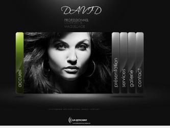 Site internet ASP.net pour un coiffeur professionnel, r�alisation en ASP.NET/HTML avec interface d administration et personnalisation .