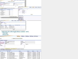 Application intranet dvelopp en ASP.NET bas sur une base ORACLE. Elle permet le suivi et la conduite de recettes d applications. Edition d un document de recette word.