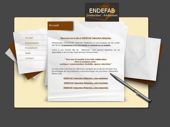 Site d'une secretaire ind&eacute;pendante- 5 pages-animations flash-formulaire de contacts