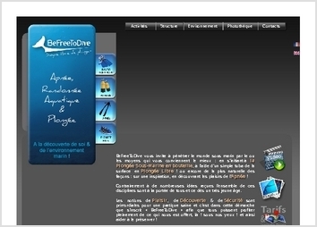 Cr&eacute;ation, conception et r&eacute;alisation du site web.