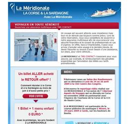 Template newsletter "La Mridionale"