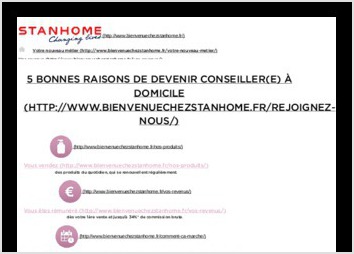 Site pour la marque stanhome