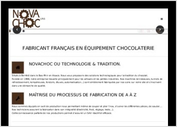 Site internet vitrine (Djagno / Mezzanine) Gestion site internet (Produits, vid�o, blog), pour une soci�t� de m�canique industrielle.