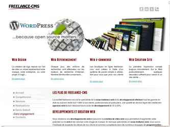 site freelance-cms.com c'est mon site personnel qui contient tous les information  