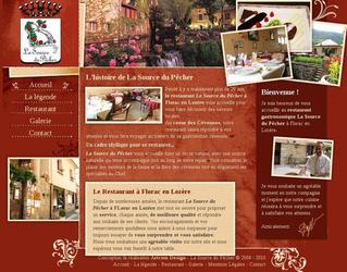 Ce projet de site internet avait pour but de donner une visibilit&eacute; sur internet &agrave; ce restaurant gastronomique. La r&eacute;alisation d'une charte graphique soign&eacute;e &eacute;tait l'&eacute;l&eacute;ment essentiel de ce projet web.