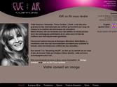 Réalisation graphique et intégration sur le CMS Joomla d'un site vitrine pour le salon de coiffure Eve On air. 
Intégration vidéo et diaporama.