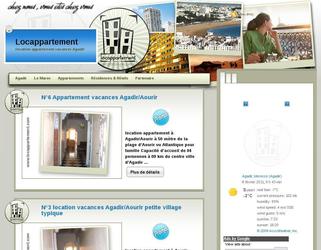 cr�ation et r�f�rencement premi�re pag de google : location appartement agadir
