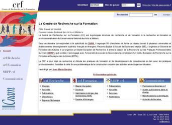 CNAM, laboratoire CRF