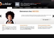 Site institutionnel pour la société Wister