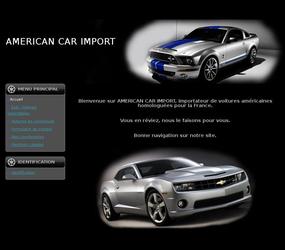 Catalogue en ligne tr�s �pur�, simple d acc�s, permettant de voir les v�hicules am�ricains disponible en concession et ceux qui sont possible d importer.