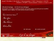 Boutique de vente de chocolat en ligne