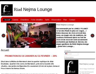 un site d un riad au maroc, nous avons utiliser le CMS wordpress pour le devellopement de ce site