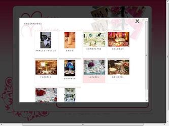 Composant de gallerie photo pour une société d'organisation de marriage
->Technologie: PHP4, CSS2
