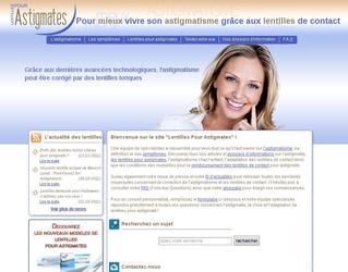 Ce site est un portail ddi  la presbytie et aux lentilles de contact progressives pour presbytes. Il offre de nombreux dossiers dinformation pratiques, un fil dactualits ainsi quun formulaire de contact pour consulter les spcialistes de la vue qui animent le site.Notre quipe a gr l intgralit du projet en interne :- gestion de projet- charte graphique- contenu rdactionnel optimis- dveloppement web