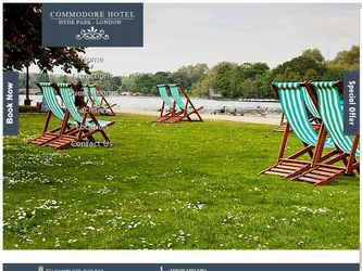 Site pour l'hôtel Commodore de Londre du groupe London Hotels Collection.

Ce conçu en HTML + CSS inclut un booking engine de Globeres.

Par ailleurs, ce site est Responsive.