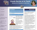 Site statique d'une tarologue de renom. Sections xml xslt.  Référencement naturel efficace. Ce site possède beaucoup de contenu, et un bon rapport qualité prix a été obtenu grâce à un graphisme simple.