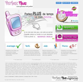 Site de e-business de vente de minutes t&eacute;l&eacute;phoniques