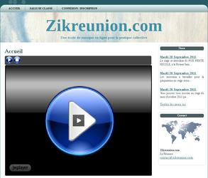 Site de musique en ligne : cours en ligne, visio-conf�rence, liaison directe avec un logiciel de gestion propre et un logiciel de montage vid�o propre. Projet en cours de r�alisation