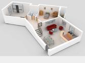 perspective pour plan de vente en 3D