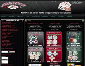 Vente de Jetons de poker...