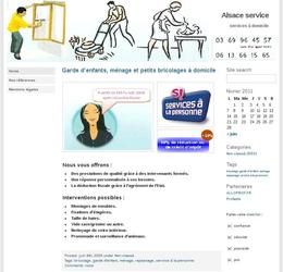 Voici un site personnalis&eacute; pour un auto entrepreneur dans le domanaine du service &agrave; la personne. Ils nous a fourni les images et le texte des pages.