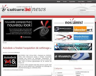 Un magazine en ligne sur la base de Joomla 1.5