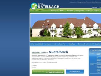 Conception, d�veloppement et r�alisation du site de l EHPAD du Quatelbach (68)