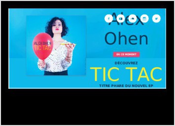 L'agence a eu le plaisir de r&eacute;aliser l'int&eacute;gralit&eacute; de l'identit&eacute; visuelle d'Alex Ohen, nouvelle figure de la sc&egrave;ne Soul/Pop.