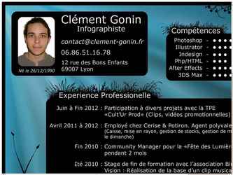 Mon nouveau CV