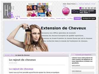 Rédaction de plusieurs articles pour le site hairglam, site destiné à la coiffure et aux extensions de cheveux