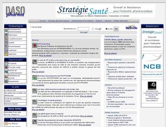 Portail internet pour le secteur de l'industrie pharmaceutique, diffusion d'articles de presse, communication d'entreprises, annuaire d'entreprises fournisseurs, événements, offres d'emplois...

Notre mission : création de la charte graphique, analyse et conseil en Marketing Direct, développement complet du site, opération Marketing Direct, maintenance et mise à jour