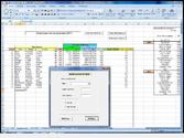 Sous Excel et VBA ,BD pour gérer les congés d'un service dans un centre médical .
Formulaire de saisie
Extraction de données
Édition