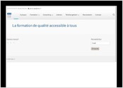 Création de site web et bannières, en plus des dépliants pour la publicité