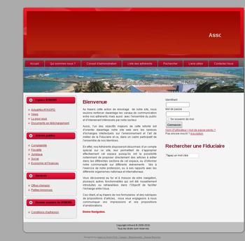 Site joomla pour l'associiation des fiduciaires du Nord du Maroc - Tanger 