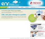 Site internet réalisé en marque balnche pour une petite agence de com'