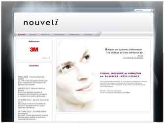 Portail de la soci&eacute;t&eacute; de prestation de services li&eacute;s au business intelligence