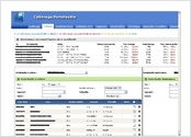Lapplication calibrage permet de transférer des clients dun portefeuille à un autre intra agence. Lapplication affiche des indicateurs afin de faire les transferts de façon adaptée.  Lapplication permet aussi de valider les transferts à tous les niveaux hiérarchiques de la banque. L'application est liée à un service postal, chaque transfert amorce l'envoi d'un courrier postal.

Application développée en CSS Aspx, C#, SqlServer 2008.